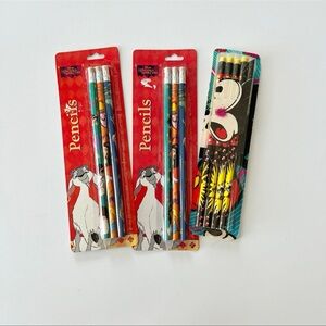 Vintage Disney Pencils - Hunchback of Notre Dame & Mickey / Minnie